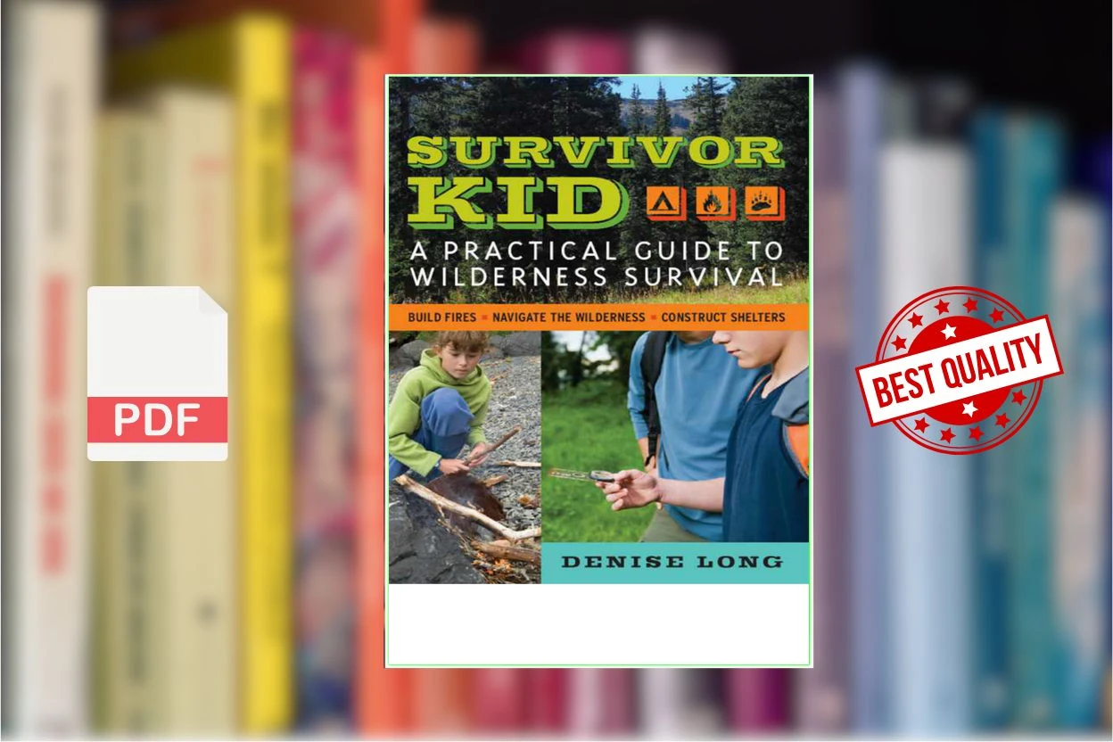 Cover for Survivor kid a practical guide to wilderness survival (Denise Long)
