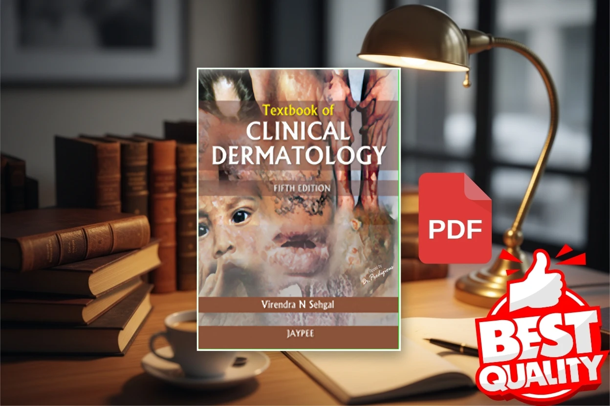 Cover for Textbook of Clinical Dermatology (Virendra N Sehgal)