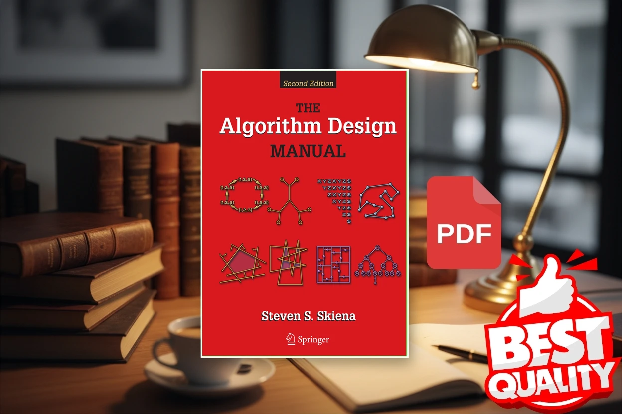 Cover for The Algorithm Design Manual (Steven S Skiena)