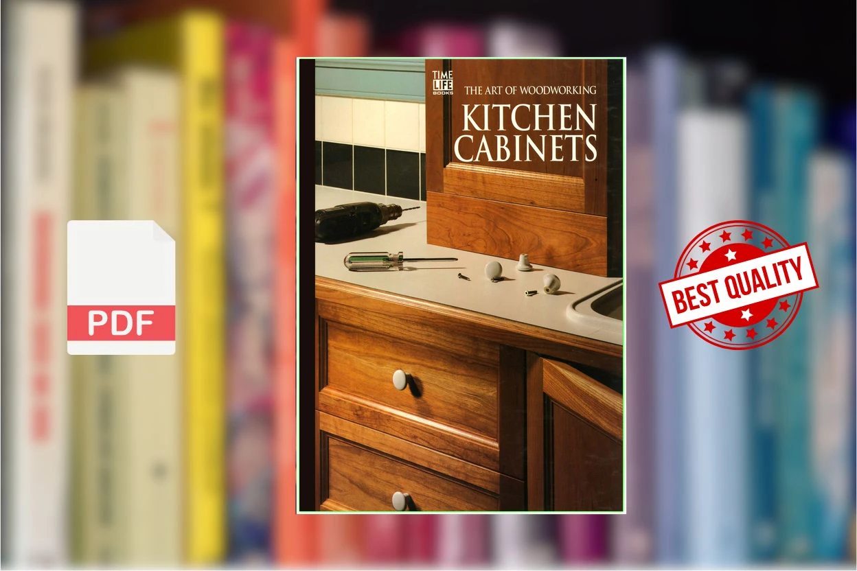 Cover for The Art of Woodworking Kitchen Cabinets (Time-Life Books)
