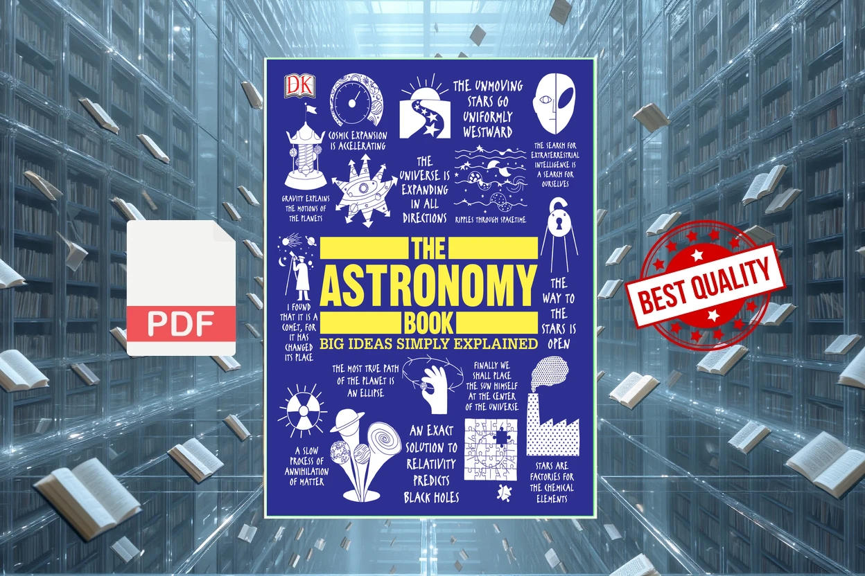 Cover for The Astronomy Book (DK)
