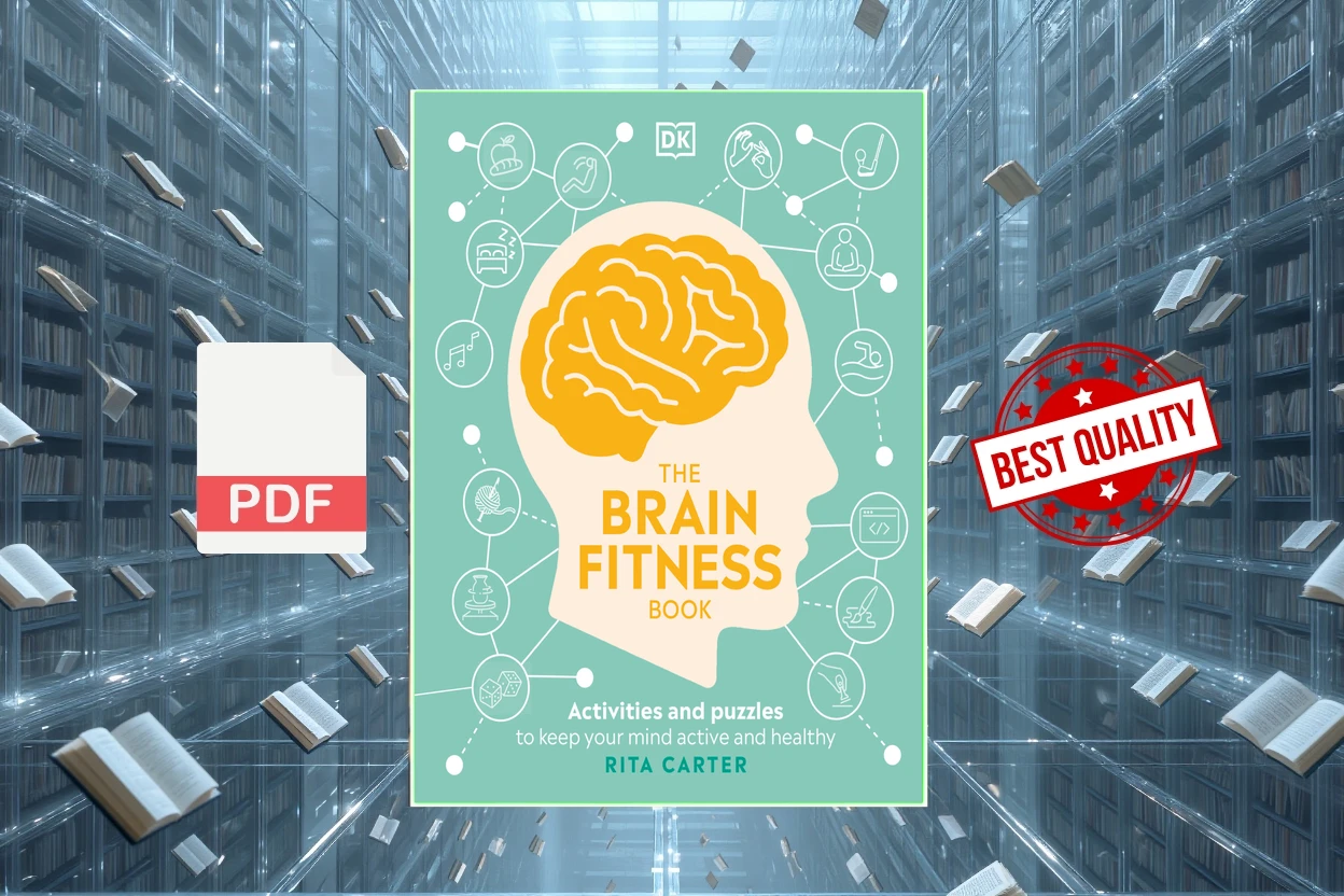 Cover for The Brain Fitness Book Activities and Puzzles to Keep Your Mind Active and Healthy, UK Edition (DK)