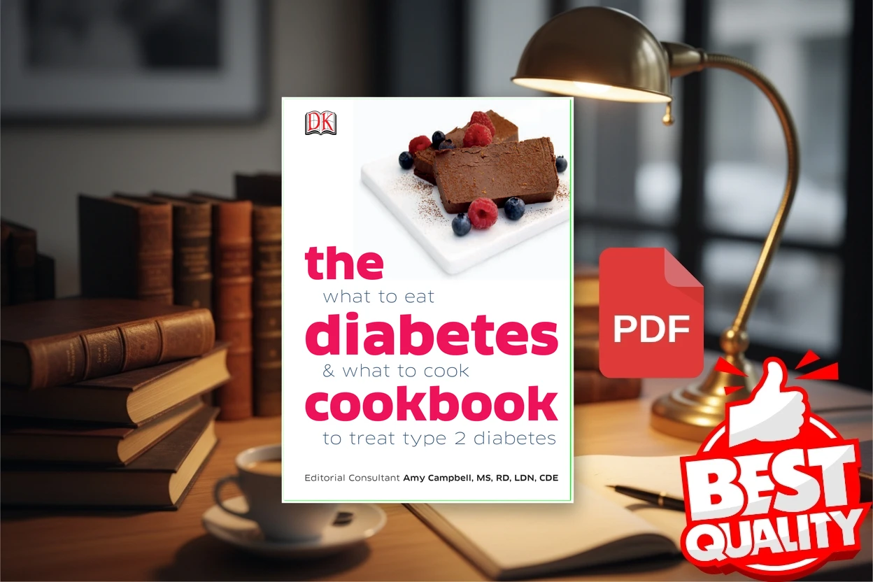 Cover for The Diabetes Cookbook (DK Publishing)