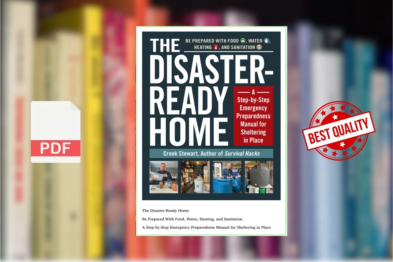 Cover for The Disaster-Ready Home A Step-by-Step Emergency Preparedness Manual for Sheltering in Place (Creek Stewart)