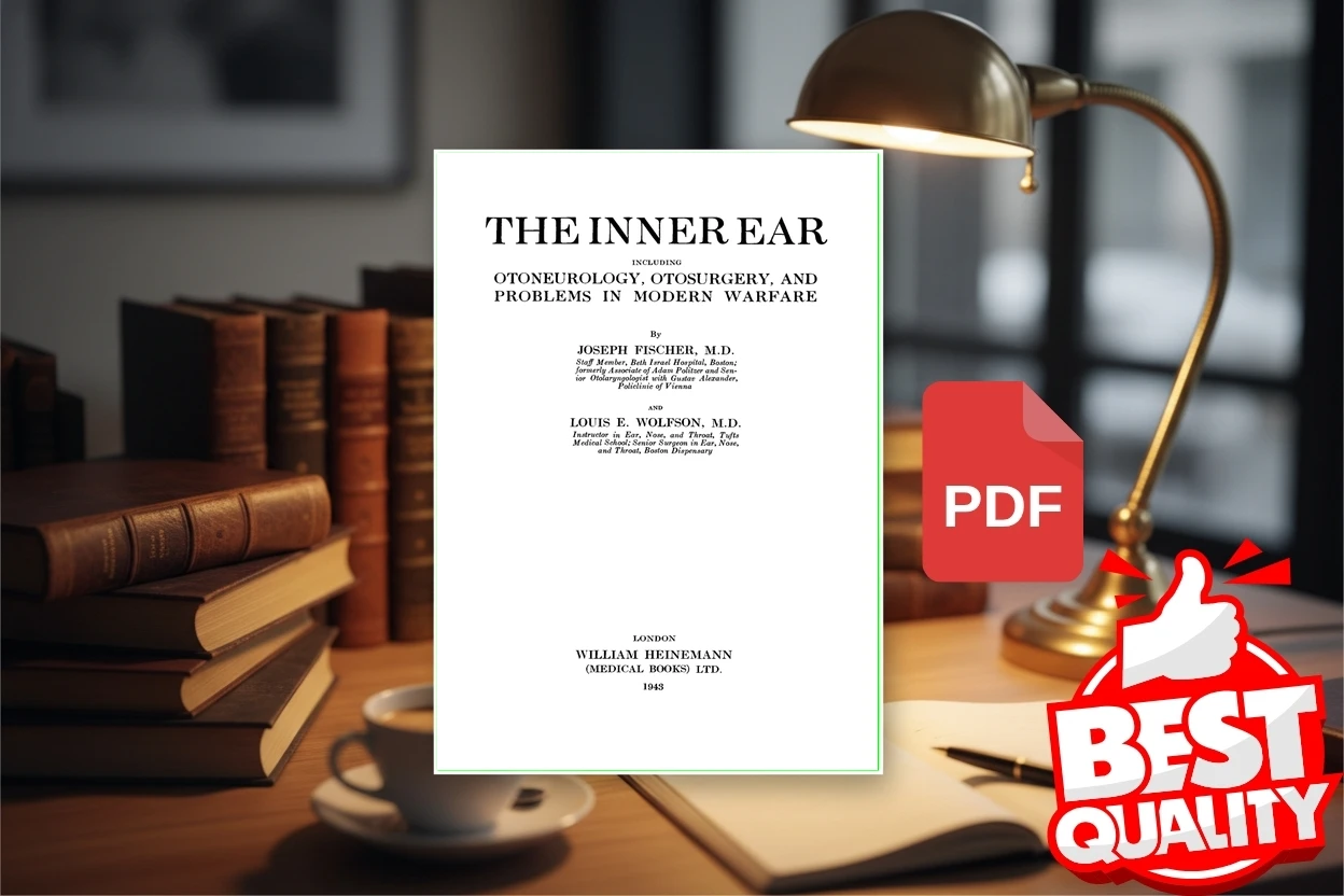 Cover for The Inner Ear. Including Otoneurology, Otosurgery, and Problems in Modern Warfare (Joseph Fische, Louis E. Wolfson)