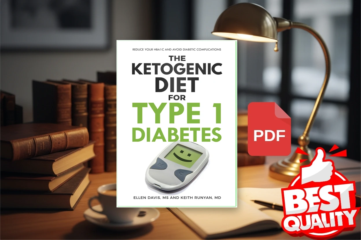 Cover for The Ketogenic Diet for Type 1 Diabetes (Ellen Davis, Keith Runyan)