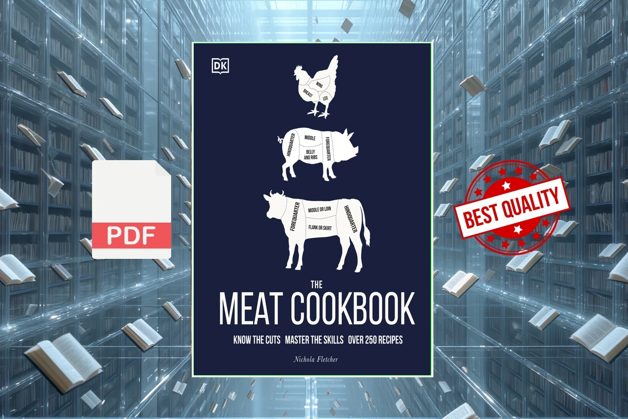 Cover for The Meat Cookbook Know the Cuts, Master the Skills, over 250 Recipes (Nichola Fletcher)