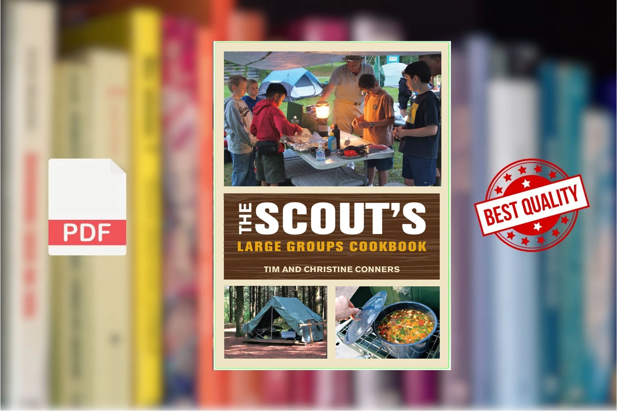 Cover for The scouts large groups cookbook (Tim Conners, Christine Conners)
