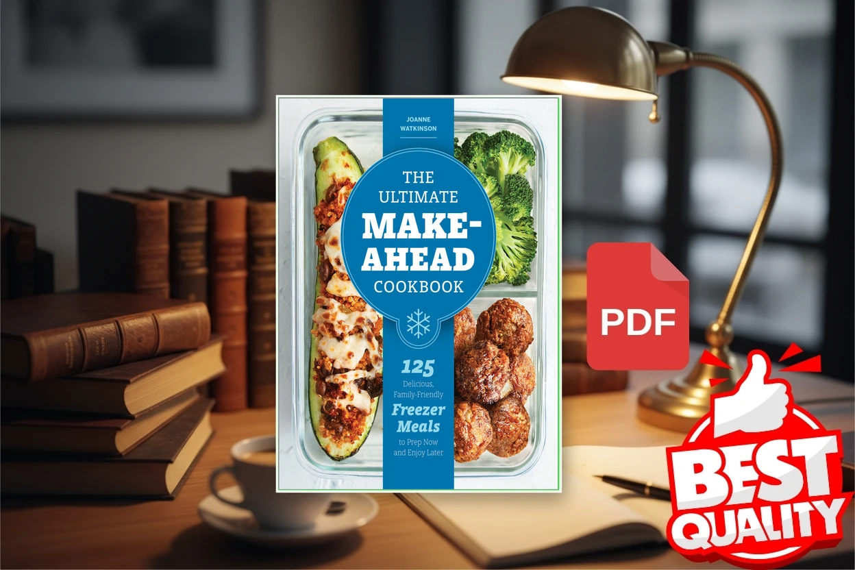 Cover for The Ultimate Make-Ahead Cookbook 125 Delicious, Family-Friendly Freezer Meals to Prep Now and Enjoy Later (JoAnne Watkinson)