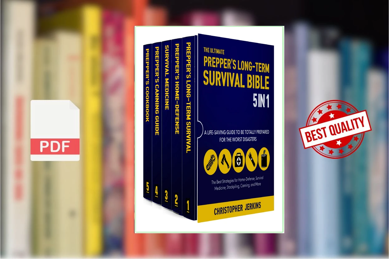 Cover for The Ultimate Preppers Survival Bible A Life-Saving Guide to Be Totally Prepared for the Worst Disasters (Christopher Jerkins)