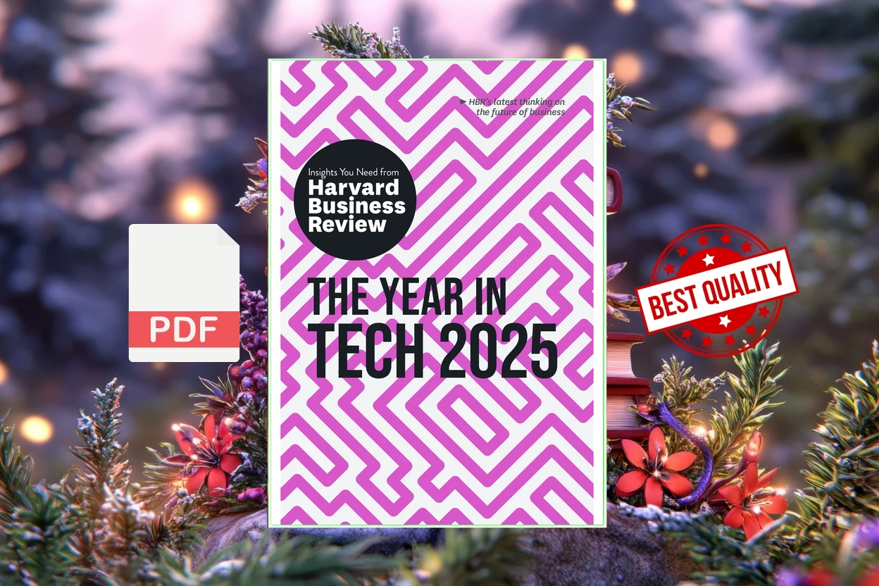 Cover for The Year in Tech, 2025 (Harvard Business Review)