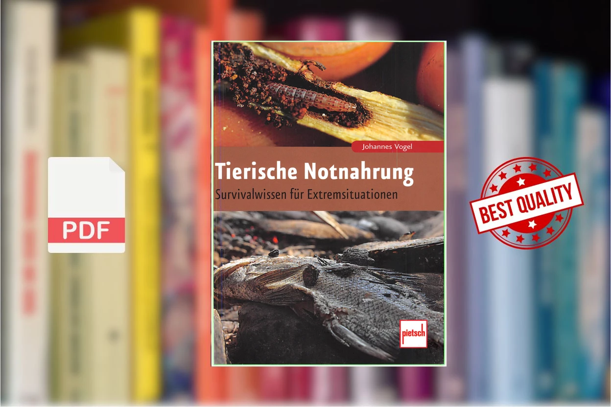 Cover for Tierische Notnahrung. Survivalwissen für Extremsituation (Johannes Vogel)
