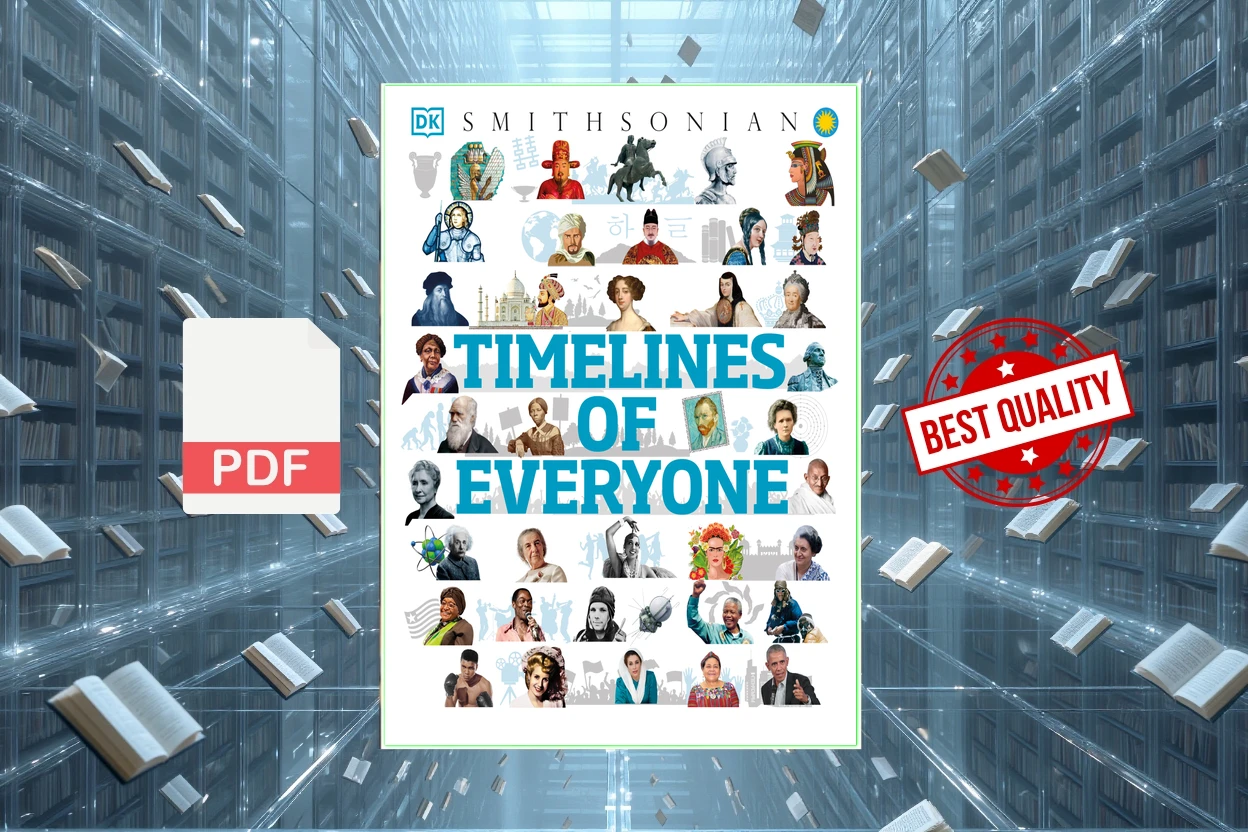 Cover for Timelines of Everyone From Cleopatra and Confucius to Mozart and Malala (DK Publishing)