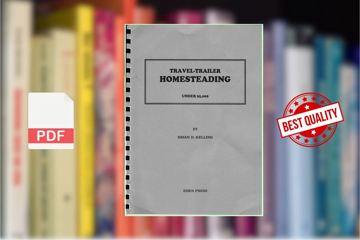 Cover for Travel-trailer homesteading under 5,000 (Brian D. Kelling)