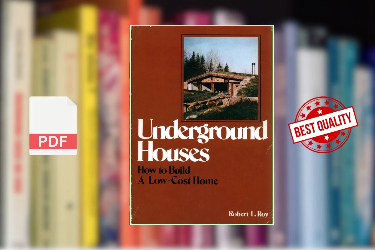 Cover for Underground houses how to build a low-cost home (Robert L Roy)