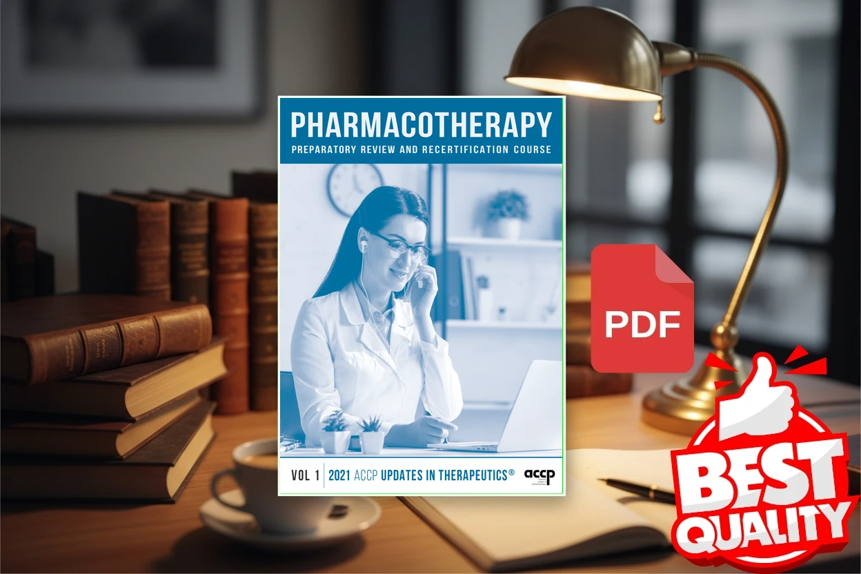 Cover for Updates in Therapeutics - Pharmacotherapy Preparatory Review and Recertification Course v1 (American College of Clinical Pharmacy)