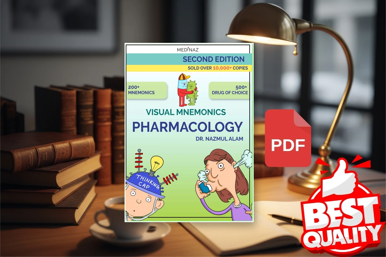 Cover for Visual Mnemonics Pharmacology (Dr. Nazmul Alam)