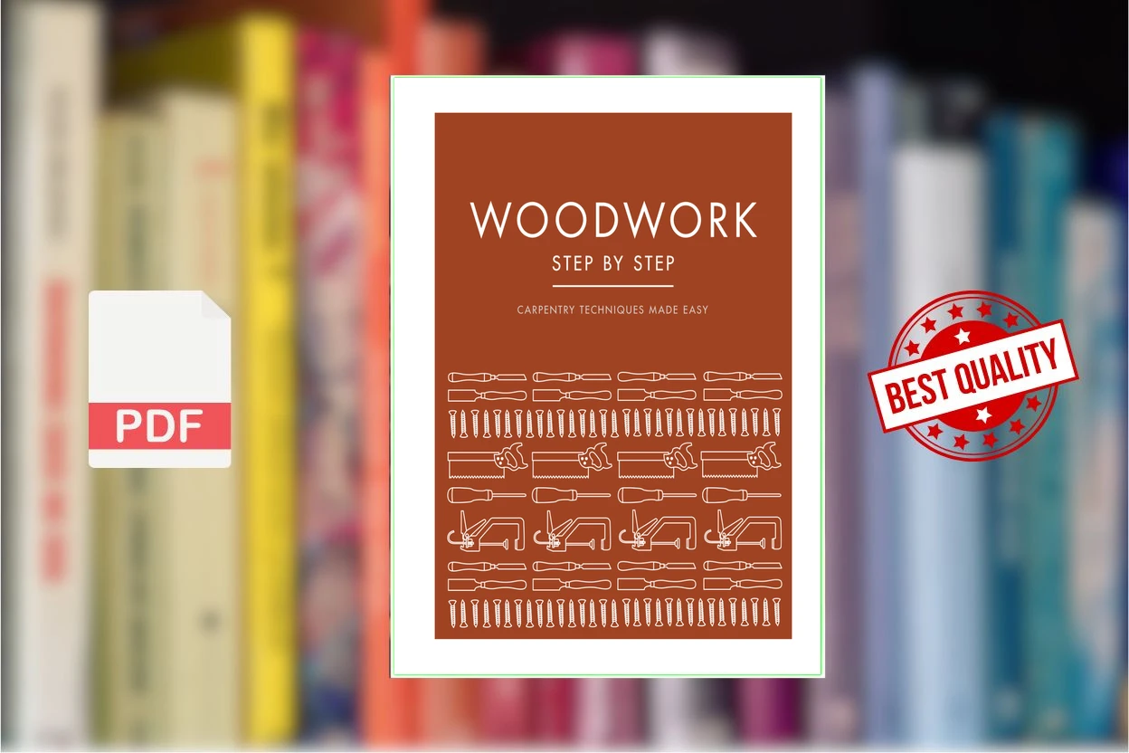 Cover for Woodwork Step by Step - Carpentry Techniques Made Easy (DK)
