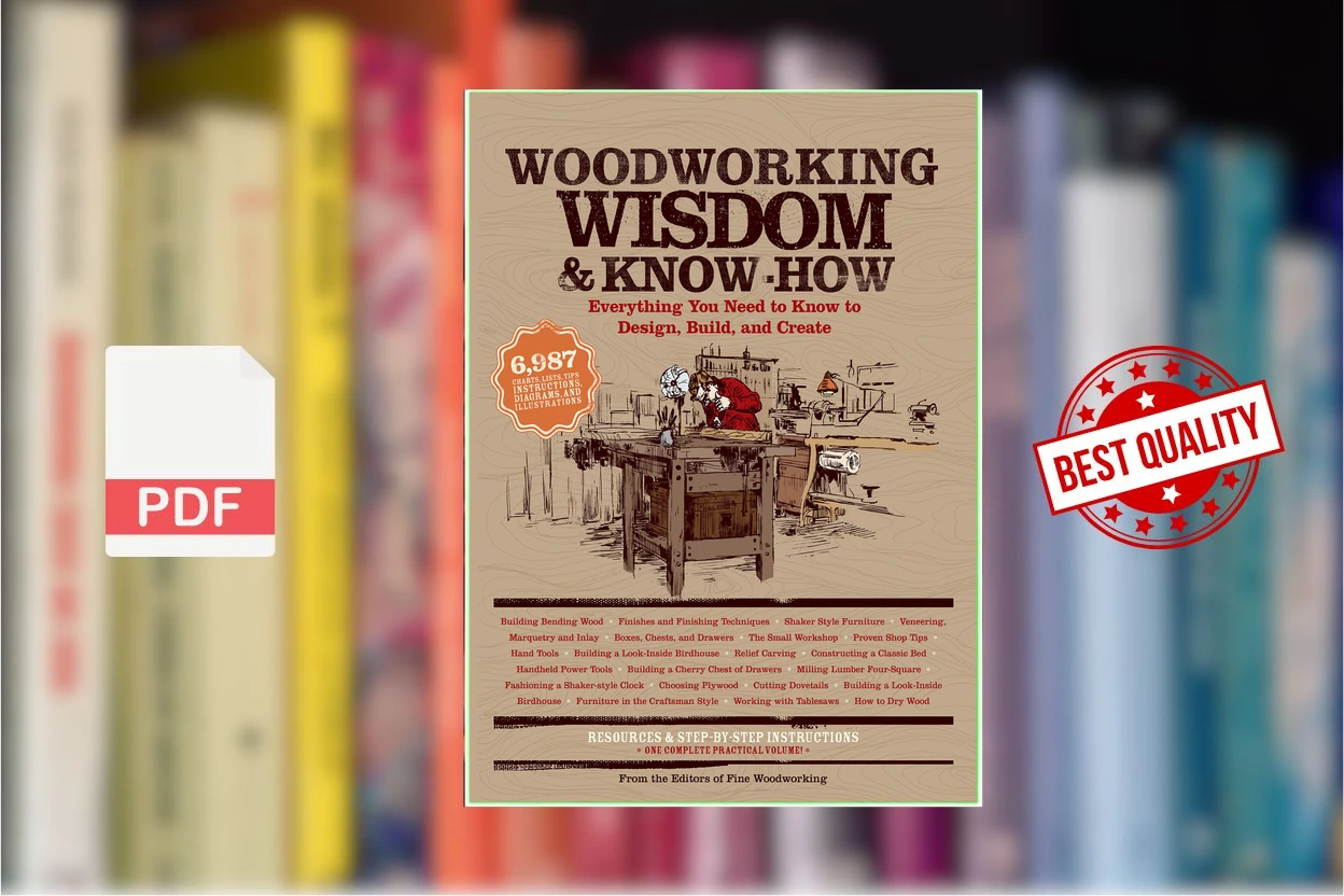 Cover for Woodworking Wisdom  Know-How (Taunton Press)